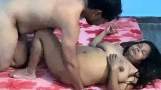 Mature Indian Aunty With Big Belly Having Sex 